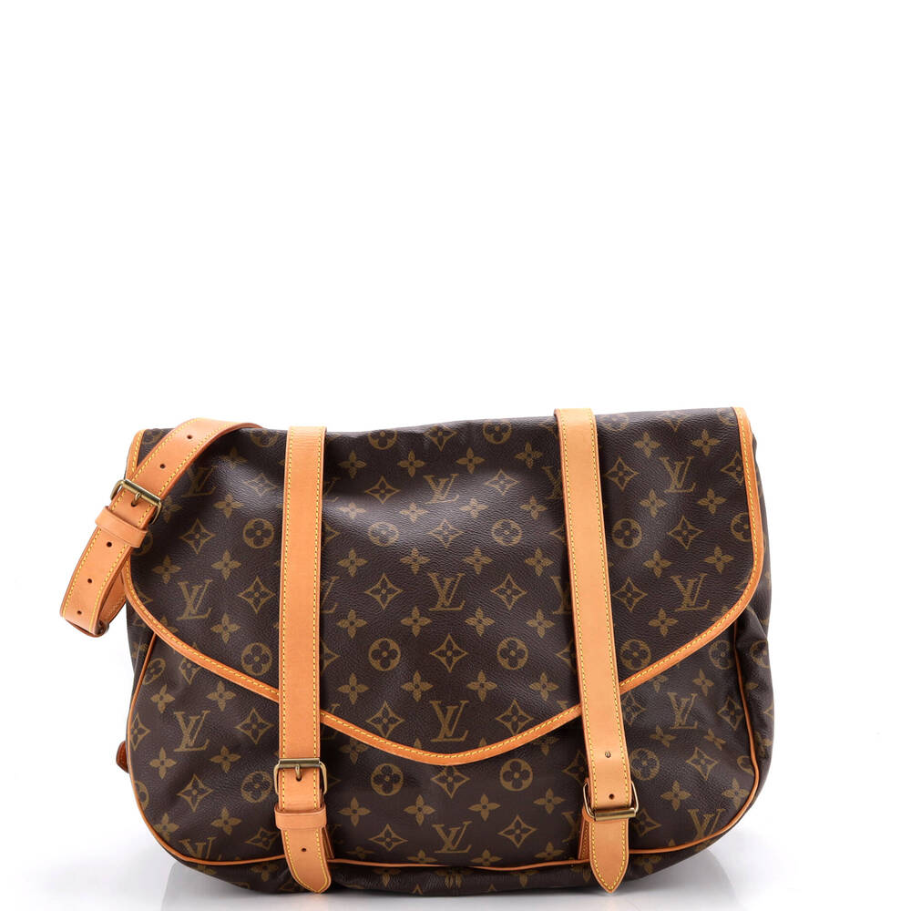 Louis Vuitton Saumur Handbag Canvas 43 #224253L14B